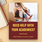 Flyer du Tuteur du secondaire