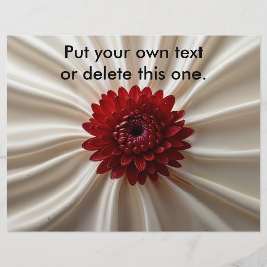 Flyer met Japans Kleuren Design (Voorkant)