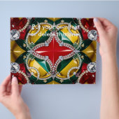 Flyer met Los Angeles Kleuren Design (Hand)