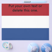 Flyer met vlag van Nederland (Enkel)