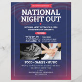 Flyer National Night Out (Devant)