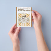 Flyer o folleto de publicidad  regalos personaliza (Hand)