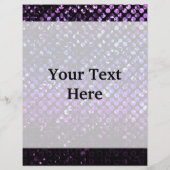 Flyer Paarse Kristal Bling Strass (Achterkant)