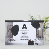 Flyer photographe du studio photo (Debout devant)