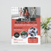 Flyer pour enfants Modèle Arts martiaux (Debout devant)