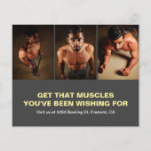 Flyer promotionnel de gym (Devant)