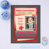 Flyer - Red Shimmer (Enkel)