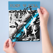 Flyer Rock 'n' Roll Retro Dansfeest (Hand)
