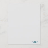 Flyer, rustig zie ik je, rust! kat flyer (Achterkant)