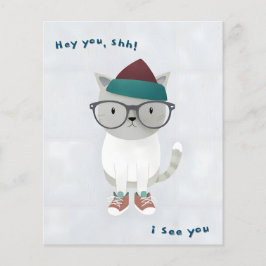 Flyer, rustig zie ik je, rust! kat flyer