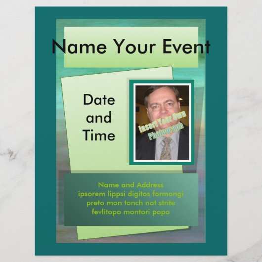 Flyer - Shades of Green (Voorkant)