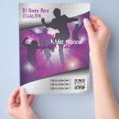 Flyer Sjabloon Dance (Hand)