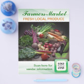 Flyer Sjabloon Farmer's Market (Enkel)