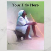 Flyer-Sjabloon, Help de fundraiseraankondiging van Flyer (Voorkant)