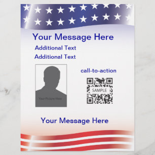 Flyer Sjabloon-kandidaat