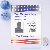 Flyer Sjabloon-kandidaat (Enkel)