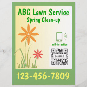 Flyer Sjabloon Lawn Service