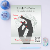 Flyer Sjabloon Nail Salon (Enkel)