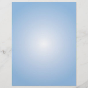 Flyer-Sjabloon: Radiale gradiënt: Blauw Flyer