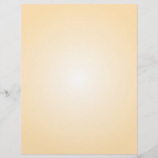 Flyer-Sjabloon: Radiale gradiënt: Geel Flyer (Voorkant)