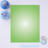 Flyer-Sjabloon: Radiale gradiënt: groen Flyer (Enkel)