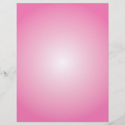 Flyer-Sjabloon: Radiale gradiënt: Roze Flyer (Voorkant)