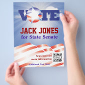 Flyer Sjabloon Stem Senaat (Hand)