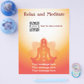 Flyer Sjabloon Yoga (Enkel)