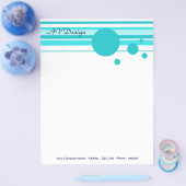Flyer Stripes In Blue (Enkel)