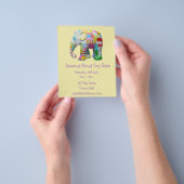 Flyer tweedehands-speelgoedverkoop (Hand)