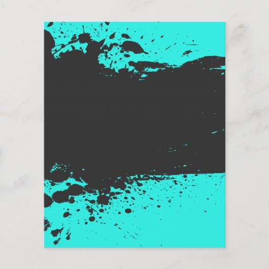 Flyer van Paint Splatter Party (Voorkant)