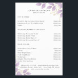 Flyer vert mauve moderne et blanc<br><div class="desc">Couche verte moderne en blanc,  violet. Modifiez votre produit en quelques minutes en ajoutant vos données. Vous pouvez changer la police/couleur/position en "personnalisation supplémentaire".</div>