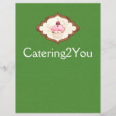 Flyer voor Cateringbedrijf - SRF (Achterkant)