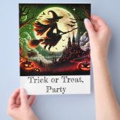 Flyer voor Halloween (Hand)