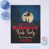 Flyer voor Halloween-kostuumfeest (Enkel)
