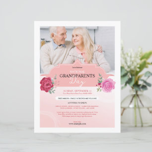 Flyer voor Oma- en Opa-dag Evenement