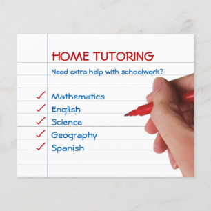 Flyer voor thuisbegeleiding