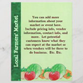 Flyer voor verse producten (Achterkant)