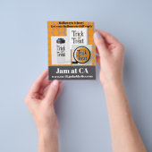 Flyer-voorbeeld Flyer (Hand)