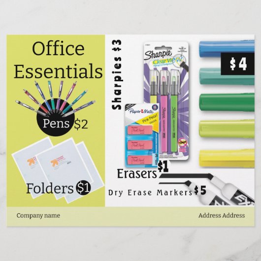 Flyer-voorbeeld Flyer (Voorkant)