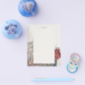 FLYER : WILLIAM MORRIS : KAMPERFOELIE + TULP (Enkel)