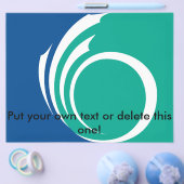 Flyer with Flag of Ottawa, Canada (Enkel)