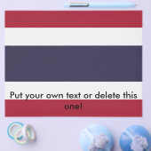 Flyer with Flag of Thailand (Enkel)