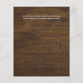 FLYERS Rustic Rosegold (Achterkant)