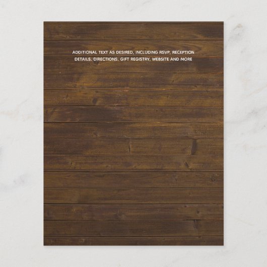 FLYERS Rustic Rosegold (Achterkant)