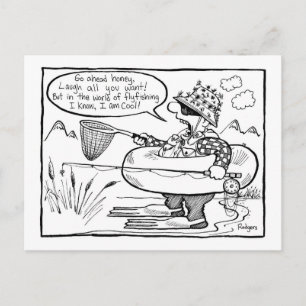 flyfishing briefkaart