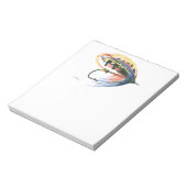 FlyFishing Lure Art Salmon Fly Lure Notitieblok (Gedraaid)