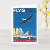 Flyg over Stockholm Kaart (Gele Bloem)