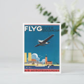 FLYG Stockholm Zweden Briefkaart (Staand voorkant)