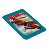 Flying Aces Magazine Cover 5 Magneet (Rechterzijde)